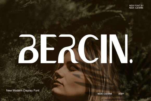 Bercin: A Bold, Modern Display Font for Editorial Design