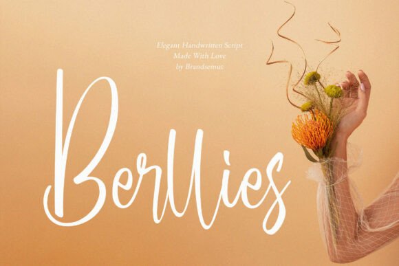 Berllies: A Sophisticated Handwritten Script Font for Refined Branding