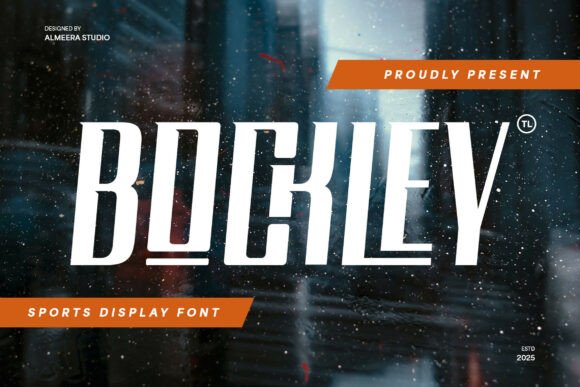 Bockley: A Dynamic Sports Display Font for Scroll-Stopping Campaigns