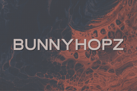 Bunnyhopz: A Playful Yet Polished Sans Serif