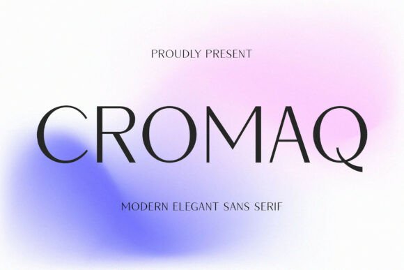 Cromaq: A Refined Sans Serif for Thoughtful Branding