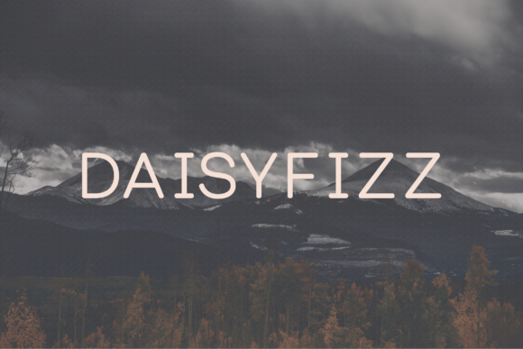 Daisyfizz: A Playful Yet Polished Sans Serif