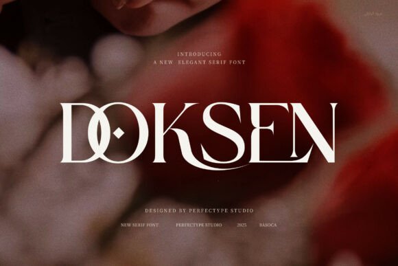 Doksen: A Serif Typeface That Makes Your Campaigns Instantly Clear