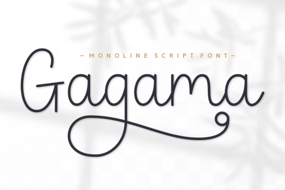 Gagama: A Modern Script Font That Elevates Handmade Design