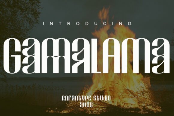 Gamalama: A Modern Display Font for Scroll-Stopping Brand Content