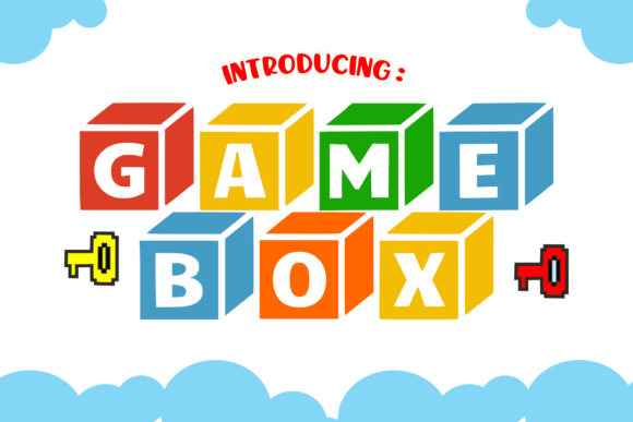 Game Box: A Playful Display Font for Campaign Headlines