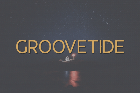 Groovetide: A Sans Serif Typeface That Anchors Your Voice