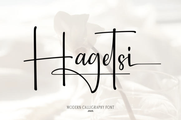 Hagetsi: A Script Font That Makes Your Campaign Stand Out