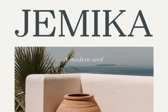 Jemika: A Modern Serif Font for Polished Digital Branding
