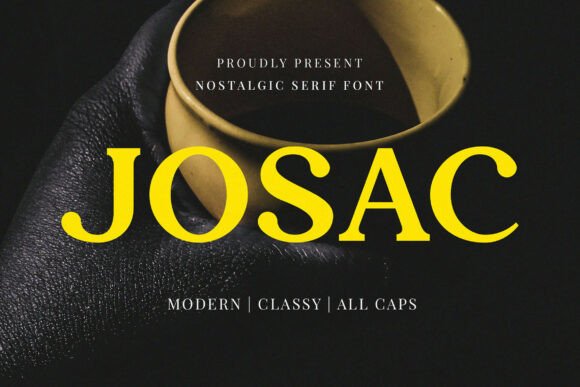 Josac Serif Font: Elegant Simplicity for Real Small Business Branding