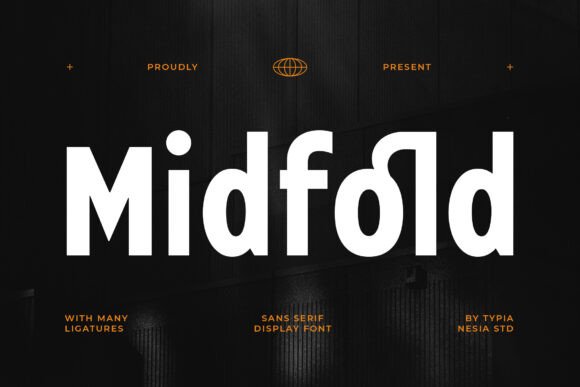 Midfold: A Bold Sans Serif Display Font for Campaign Impact