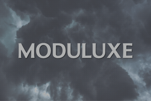Moduluxe: A Bold Sans Serif Font for Editorial Impact
