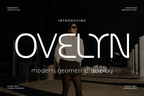 Ovelyn: A Modern Sans Serif Font for Handmade Brands