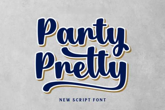 Party Pretty: A Lively Script Font for Digital Branding