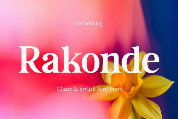 Rakonde: A Modern Serif for Thoughtful Editorial Design