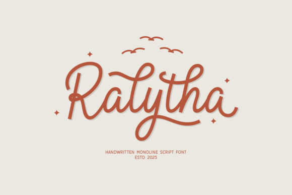 Ralytha: A Playful Yet Polished Handwritten Script Font for Digital Design