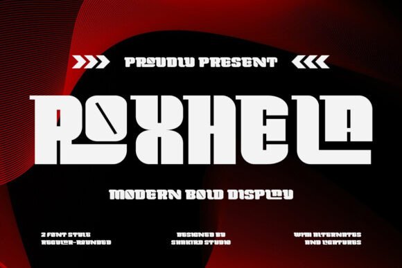 Roxhela: A Bold, Warm Display Font with Quiet Confidence