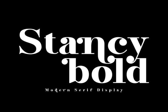 Stancybold: A Display Font That Commands Attention