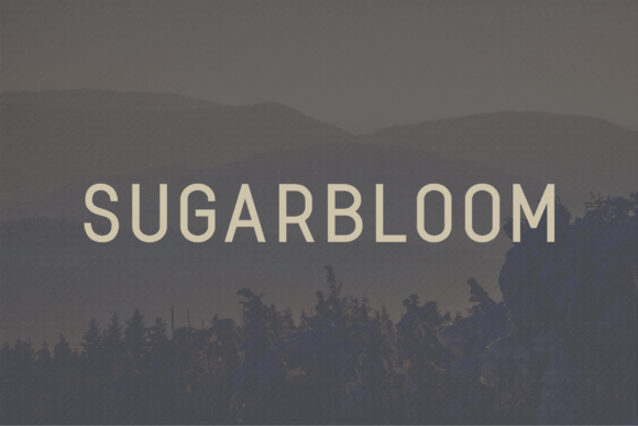 Sugarbloom: A Classy Sans Serif for Real Branding Work