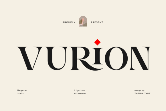 Vurion: A Refined Serif Font for Trusted, Timeless Branding