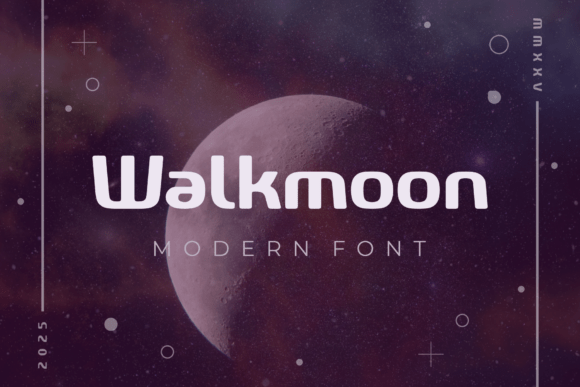 Walkmoon: A Bold Sans Serif Font for Campaign Headlines