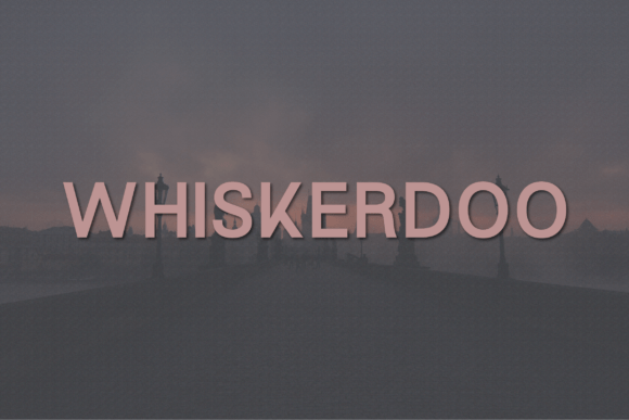 Whiskerdoo: A Designer’s Real-World Type Test